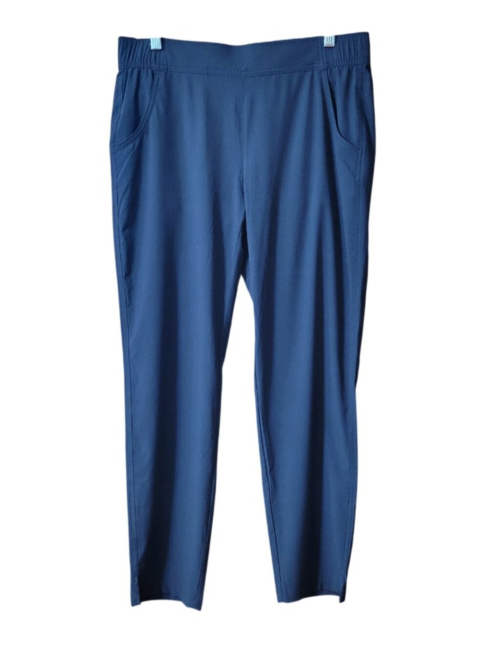 Eddie Bauer Traveler Ankle Pants Blue - Size M